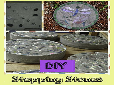 Rose Stepping Stone Mold - Garden Molds