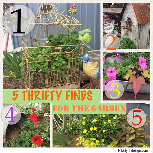 Thrifty Finds for the Garden